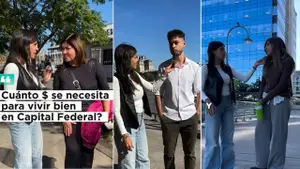 Qué sueldo se necesita para vivir bien en CABA: esto respondió la gente en la calle