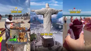 Cuánto cuesta Río de Janeiro en invierno: influencer sorprendió con los precios