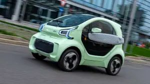 Cómo es el nuevo auto eléctrico "mini" producido en China que llega a Argentina