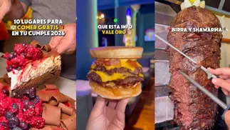 Atención: 10 lugares donde podés comer gratis por tu cumpleaños este 2026