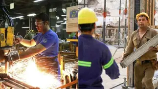 La industria y la construcción repuntaron en agosto, luego de la fuerte caída de julio
