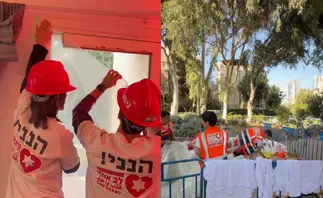 Así es ser voluntario en la guerra en Medio Oriente: el video de una argentina en Israel