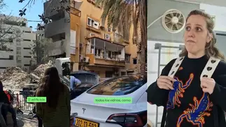 Salir del refugio y que un misil haya dañado tu casa: la experiencia en primera persona