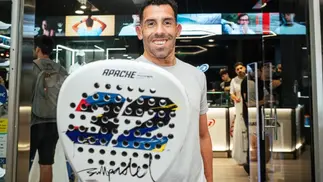 Carlos Tevez expande su marca de pádel y suma una nueva sede en Buenos Aires