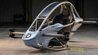 Así es el primer dron tripulado argentino para viajes urbanos