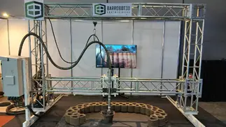 Así se construyen las casas impresas en 3D con tierra en Argentina