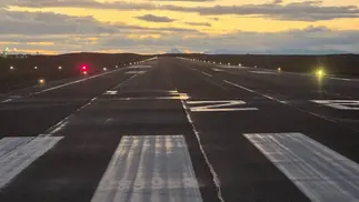 Este aeropuerto del interior fue modernizado y ahora puede recibir vuelos de noche