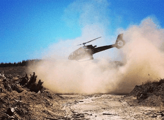 Kim Dotcom estuvo a punto de estrellarse con un helicóptero