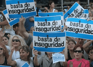 Ocho de cada diez argentinos creen que la inseguridad aumentó y la ubican al tope del ranking de preocupaciones