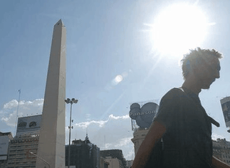 Hay alerta amarilla en la ciudad de Buenos Aires por una nueva ola de calor