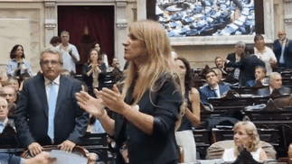 Reforma laboral: la escandalosa actitud de una diputada peronista en el debate