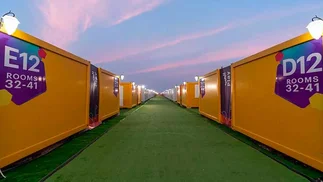 Así son las habitaciones containers para alojarse en Qatar 2022