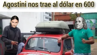 'Dólar Fitito': el blue roza los $ 600 y memes explotan en redes