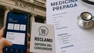 Un banco y una prepaga, al tope de los reclamos en Defensa del Consumidor