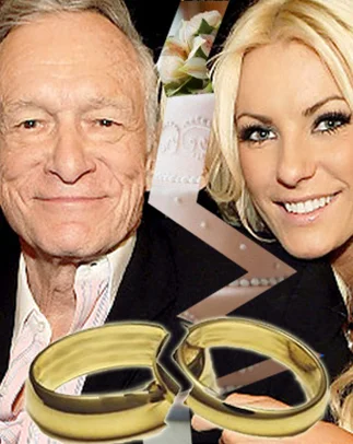 Una conejita Playboy deja plantado a Hugh Hefner en el altar