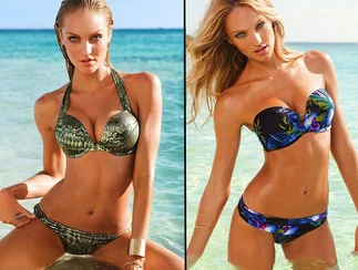 De ángeles a sirenas: Victoria Secret reveló su colección de bikinis 2012