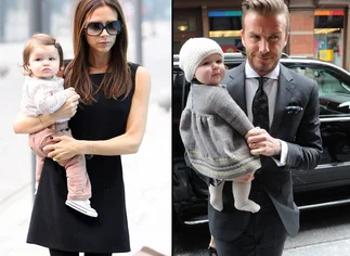 Con menos de un año, la hija de los Beckham ya tiene su primera oferta de trabajo