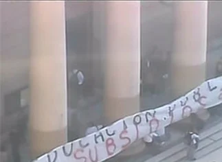 Manifestantes se retiraron de la Catedral porteña, tras ocuparla para para pedir subsidios