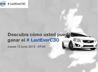 Volvo pone punto final a la fabricación del C30 y lo despide con un sorteo en Twitter