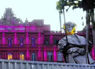 La remoción de la estatua de Colón ya le costó al gobierno nacional u$s85.000