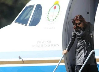 La Presidenta volvió a viajar con el Tango 01, tras los pedidos de embargo