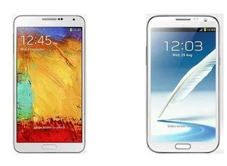 Duelo de Samsung: el nuevo Galaxy Note 3  versus el Galaxy Note 2