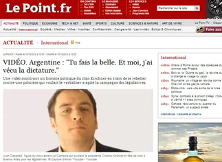 El 'ataque de furia' de Juan Cabandié  llegó a los medios franceses