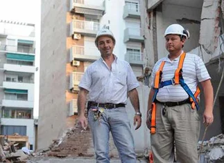 Encontraron u$s35.000 en el edificio derrumbado de Rosario