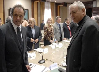Scioli, tras reunión con obispos: el narcotráfico es un problema de 'seguridad pública'