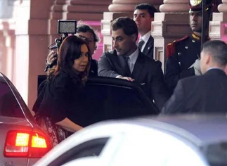 Cristina Kirchner retomó la actividad en la Casa Rosada tras los chequeos médicos