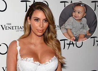 Kim Kardashian se lanza como diseñadora de indumentaria para bebés