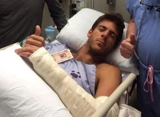 Del Potro fue operado de su muñeca: 'Por suerte salió todo bien'