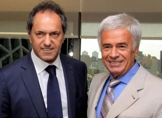 Scioli se mostró con De la Sota, tras dura crí­tica del gobernador cordobés al PJ