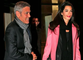 El increí­ble anillo de compromiso que George Clooney le regaló a Amal Alamuddin
