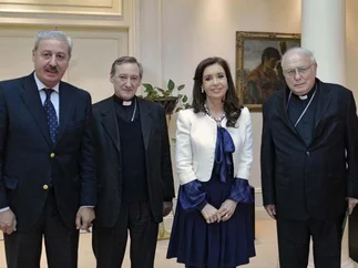 Cristina Kirchner recibió a la Iglesia tras la polémica por el documento sobre la violencia