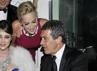 Antonio Banderas y Sharon Stone, romance a la vista