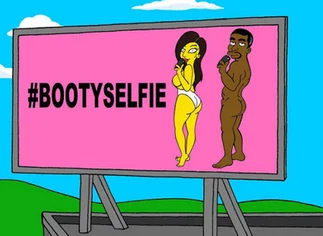 Kim Kardashian y Kanye West se convirtieron en personajes de Los Simpson