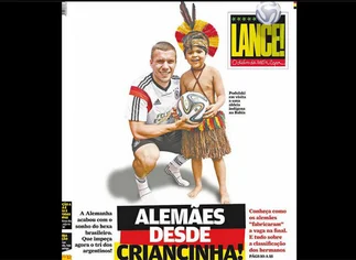 Los medios de Brasil ya eligieron por quién alentar: 'Alemanes desde chiquitos'