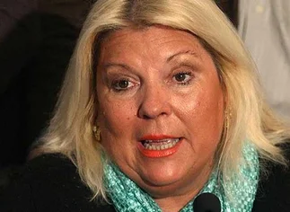 Carrió, sobre la detención de Lázaro: 'Es un gran dí­a de justicia'