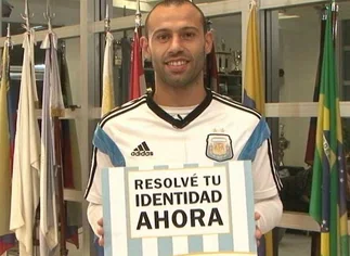 Javier Mascherano celebró la recuperación del nieto de Estela de Carlotto