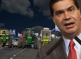 Para Capitanich, el tractorazo que planea Federación Agraria 'es un error polí­tico'