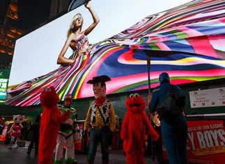 Times Square tiene el cartel digital más caro de la historia