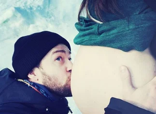 Justin Timberlake eligió el dí­a de su cumpleaños para confirmar el embarazo de Jessica Biel