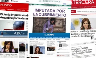 Así­ repercutió en la prensa mundial la imputación a la Presidenta