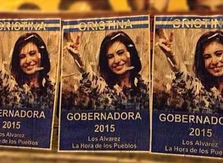 Guerra de afiches: Cristina 'candidata' en la provincia y Cavallo vice de Macri