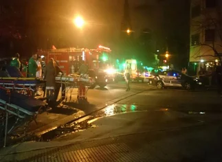 Cuatro ancianos muertos durante un incendio en un geriátrico de Belgrano