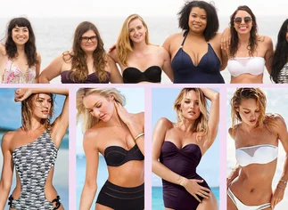 Mujeres reales: así­ lucen los trajes de baño de Victoria's Secret en cuerpos sin modelar