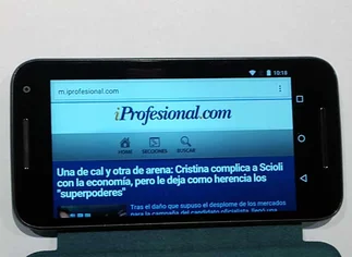 Motorola renueva su Moto G para copar el mercado de 'smartphones' de gama media