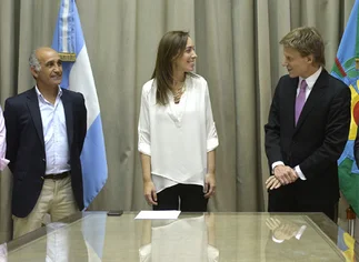 Vidal presentó a Fossati, el nuevo director del fisco bonaerense