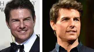Tom Cruise se ha inyectado demasiado ácido hialurónico y por ahora parece un muñeco